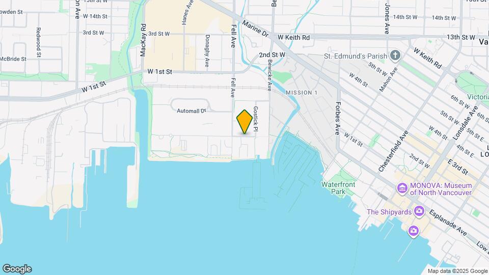 755 Harbourside Dr Map and Location Details