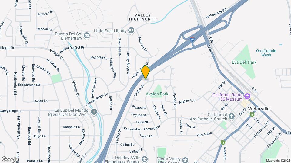15870 La Paz Ct Map and Location Details