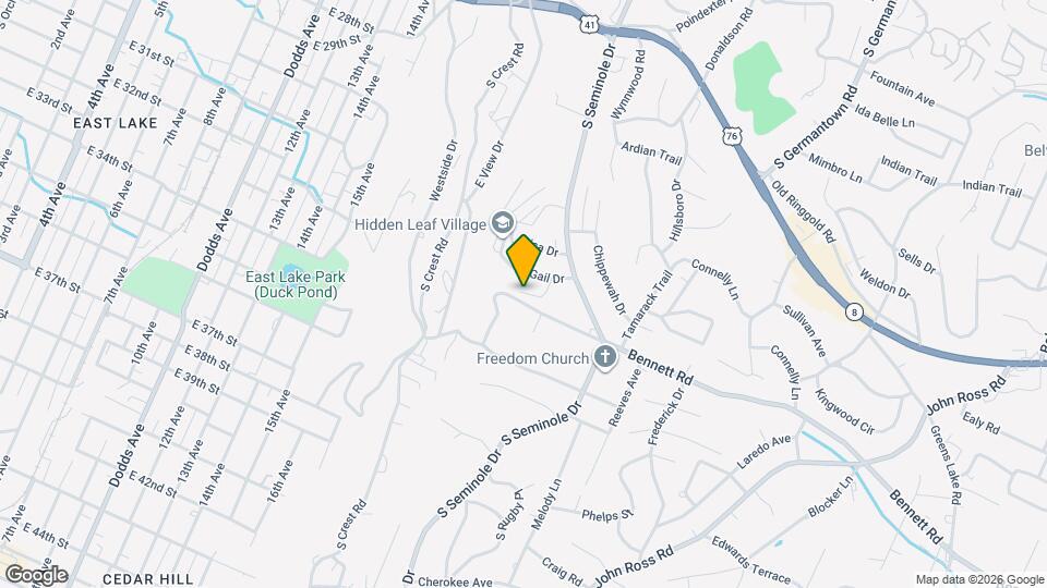 3400 Betty Ln Mapa y Detalles de la Ubicación