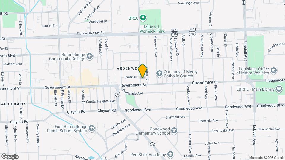 427 S Ardenwood Dr Map and Location Details