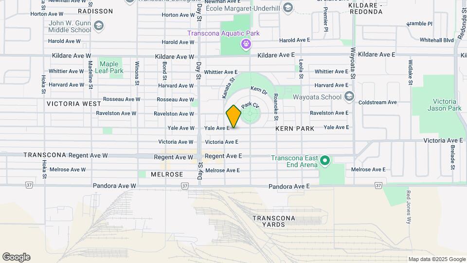 208 Yale Ave E Map and Location Details