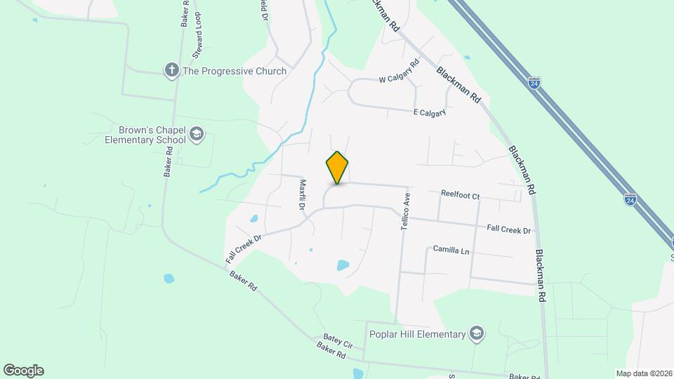 1609 Tellico Ave Map and Location Details