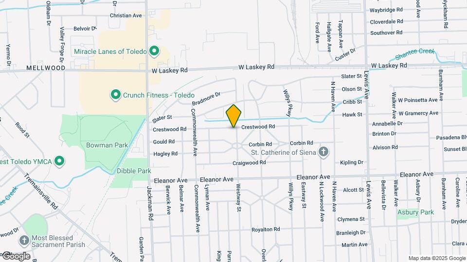 4645 Westway St Map and Location Details