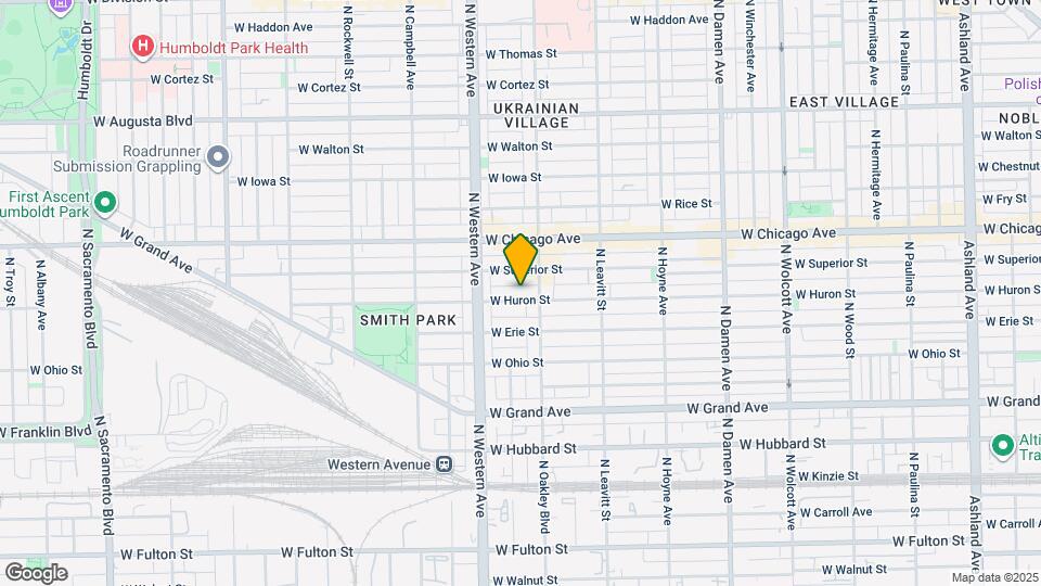 2316 W Huron St, Unit 2 Mapa y Detalles de la Ubicación