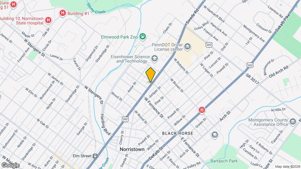 1443 Markley St Map and Location Details