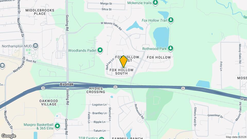 22822 Sugar Bear Dr Map and Location Details