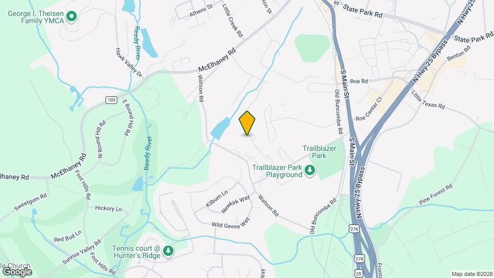 303 Southcreek Dr Map and Location Details