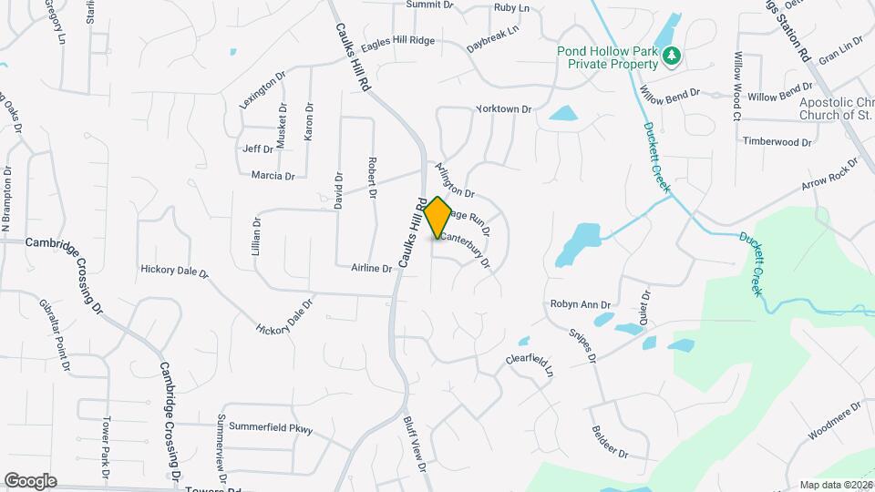 1036 Drexel Dr Mapa y Detalles de la Ubicación