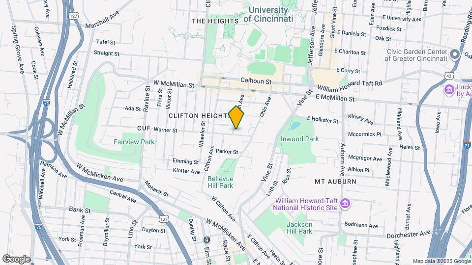 2306 Moerlein Ave Map and Location Details