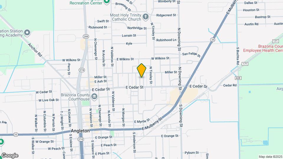 617 Hurst Pl Map and Location Details