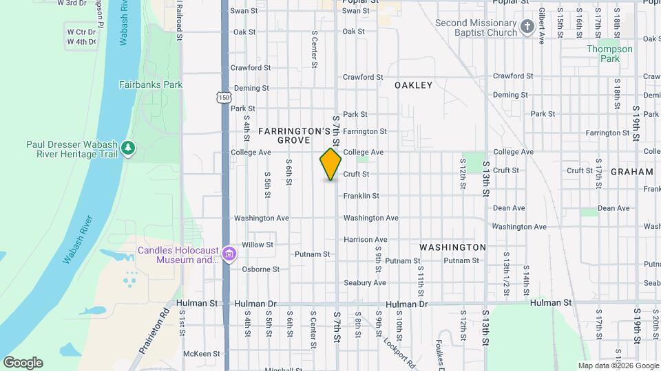 1217 S 7th St Map and Location Details