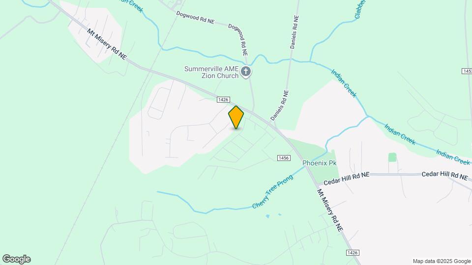 7434 Julius Dr NE Map and Location Details