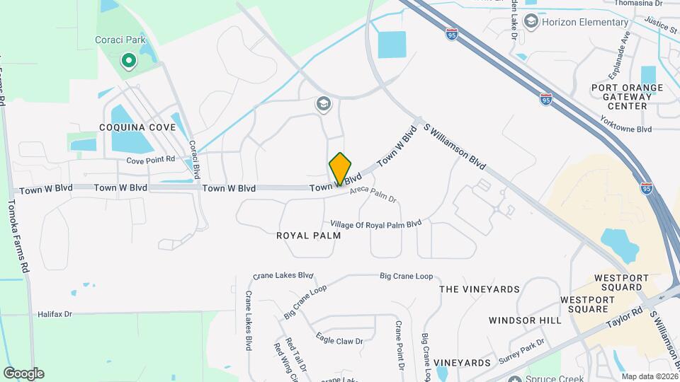 1459 Areca Palm Dr Map and Location Details