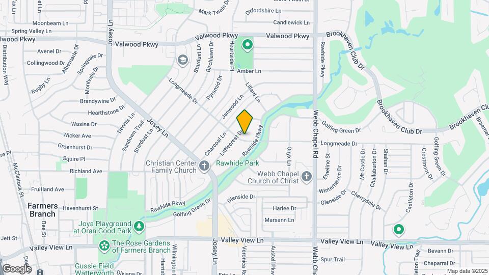 2939 Longmeade Dr Map and Location Details