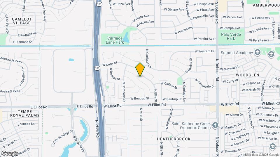 3223 N Woodburne Dr Map and Location Details