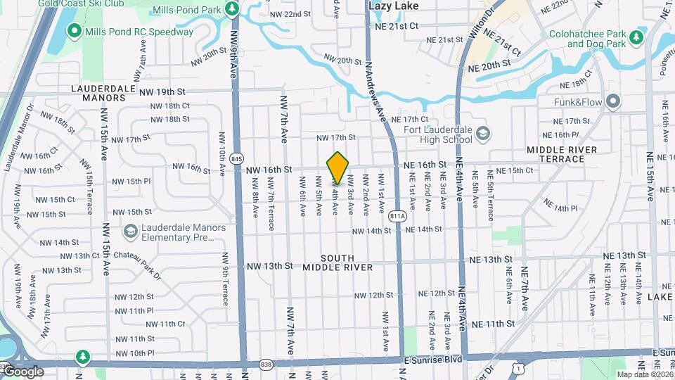 1512 NW 4th Ave Map and Location Details