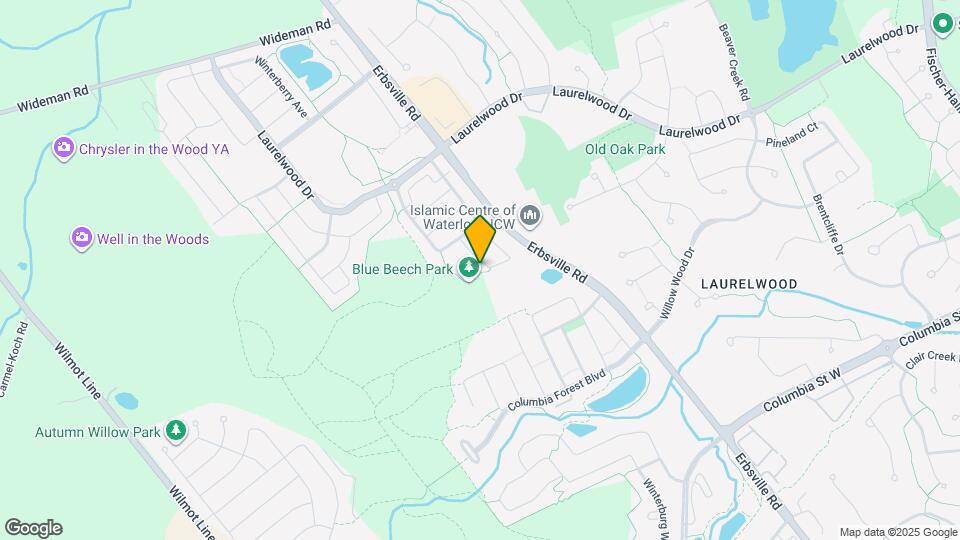 421 White Birch Ave Map and Location Details