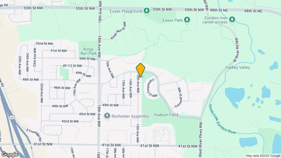 4718 13th Ave NW Map and Location Details
