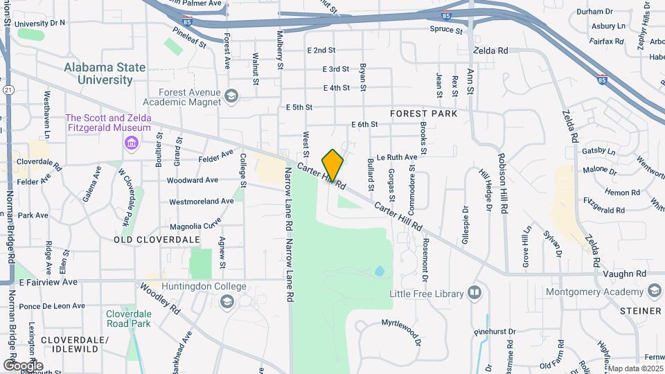 2205 Country Club Dr Map and Location Details