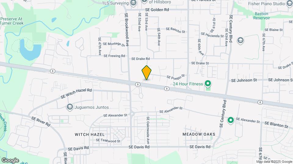 2458 SE 53rd Ave Map and Location Details