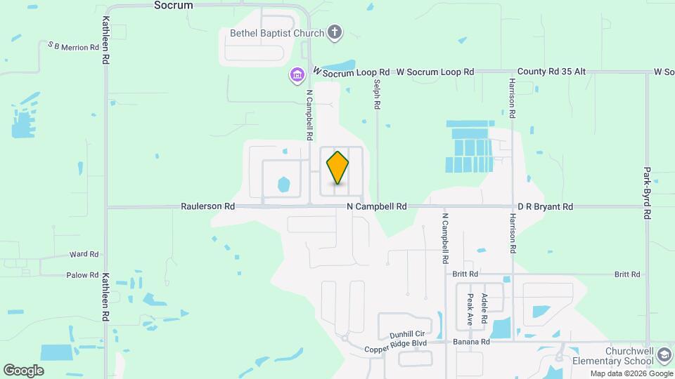 8755 Fort Socrum Village Way Map and Location Details