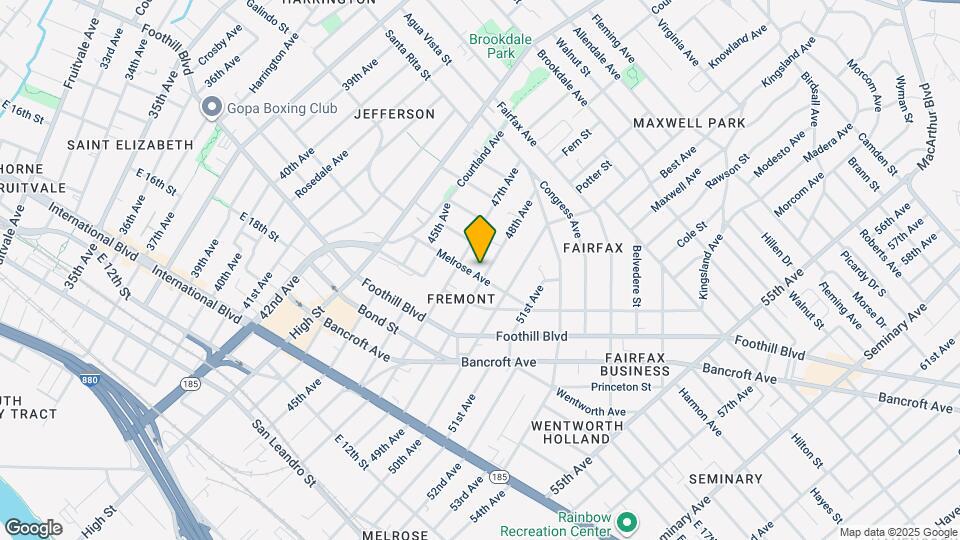 4730 Melrose Ave Mapa y Detalles de la Ubicación