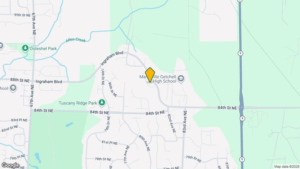 8013 87th Pl NE Map and Location Details