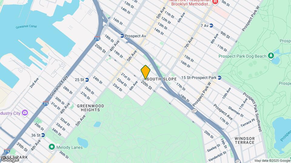 323 20th St Mapa y Detalles de la Ubicación