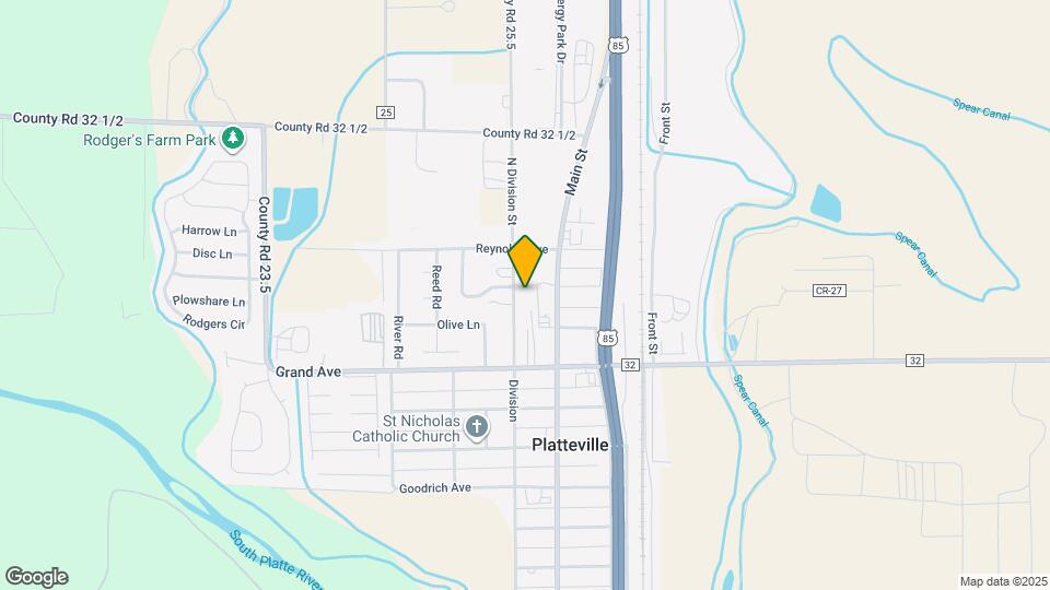 111 Division Blvd Map and Location Details