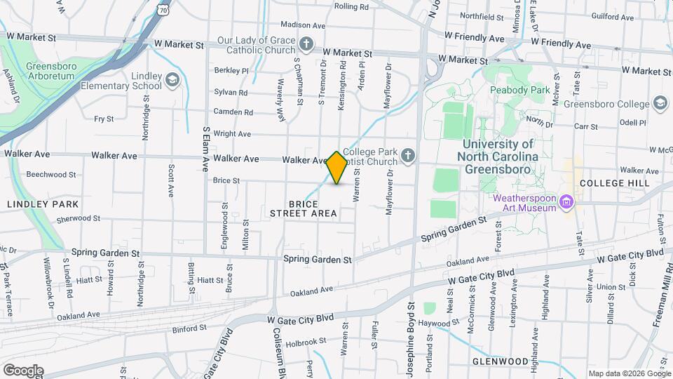 1715 Brice St Map and Location Details