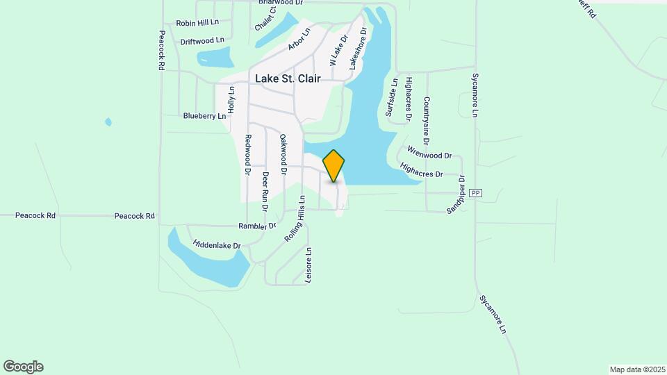 531 Lake Shore Dr Mapa y Detalles de la Ubicación