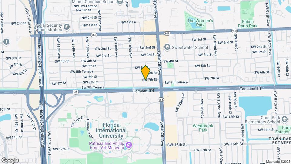 10800 SW 7th St Mapa y Detalles de la Ubicación