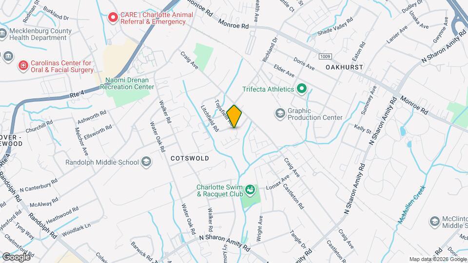 3860 Litchfield Rd Map and Location Details