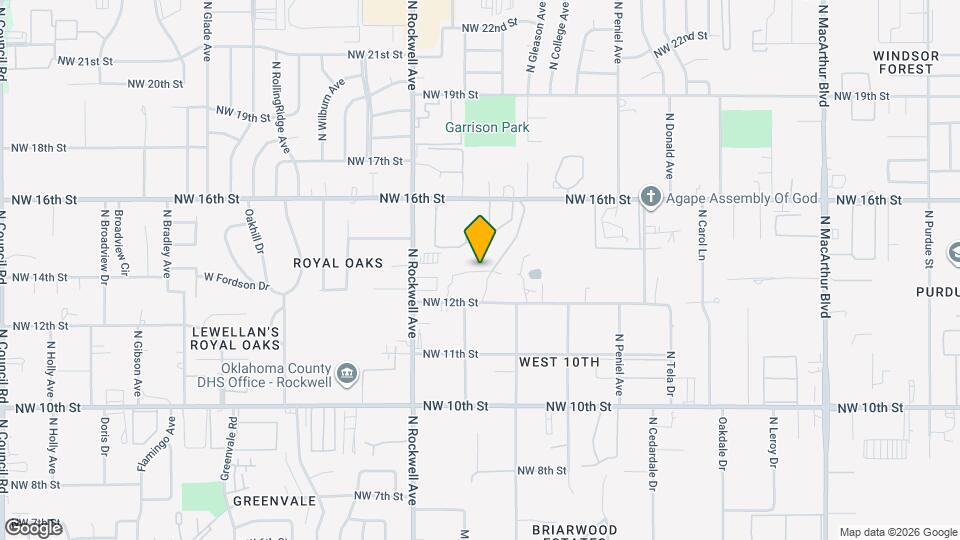 1912 N Moulton Ct Map and Location Details