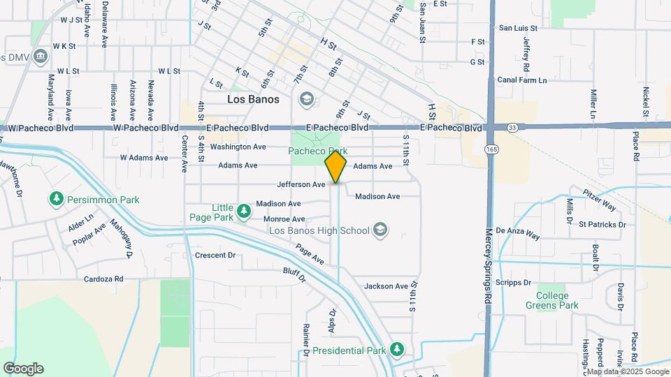 1608 Hillview Dr Map and Location Details