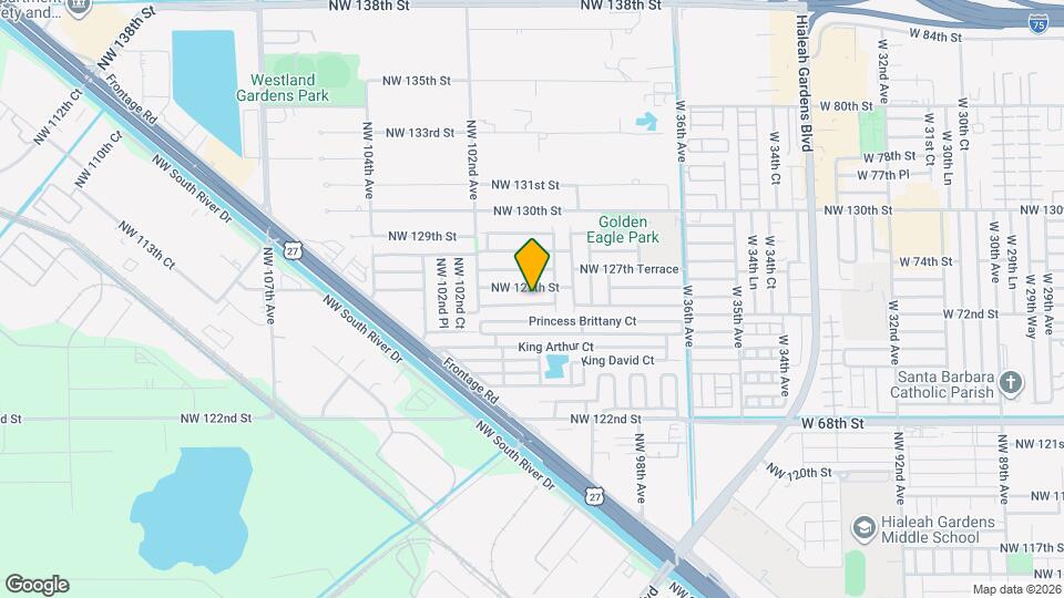 9999 NW 126th Terrace Map and Location Details