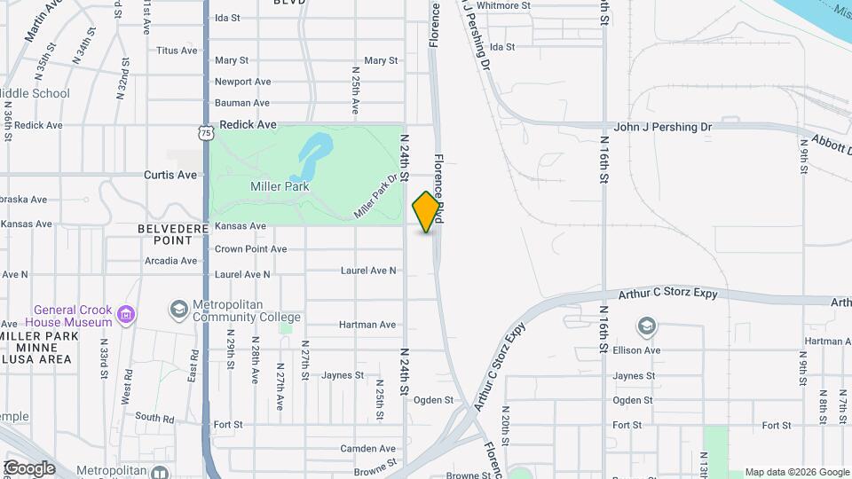 6010 Florence Blvd Map and Location Details