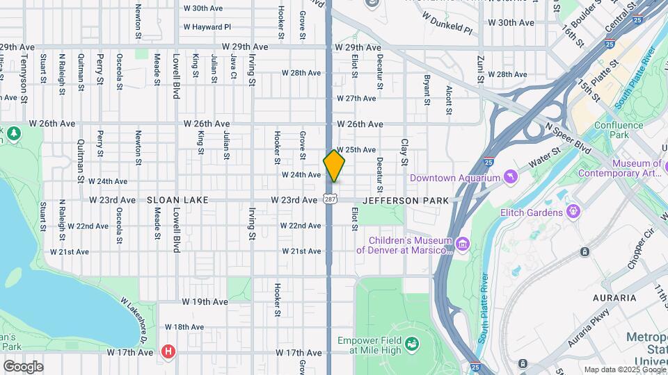 2326 Federal Blvd Map and Location Details