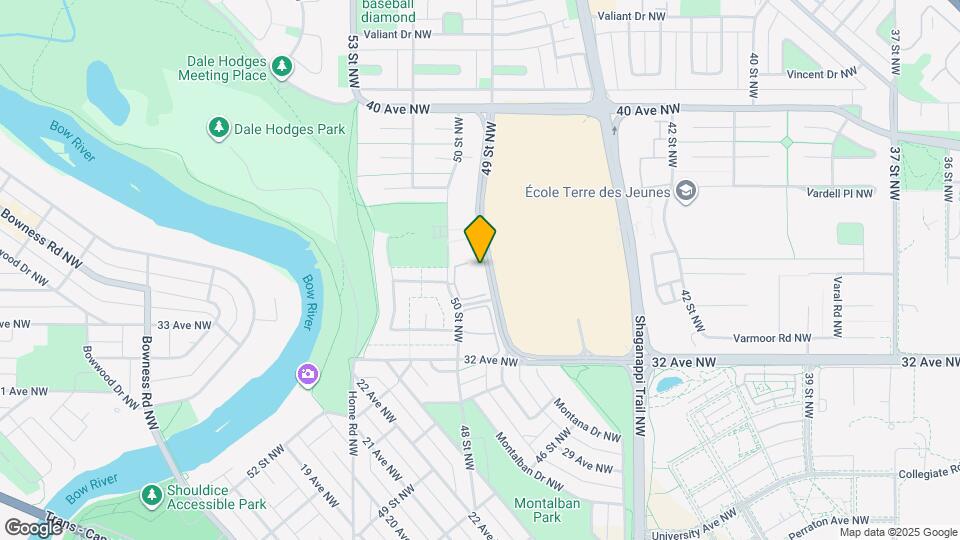 3519-3519 49 St NW Map and Location Details