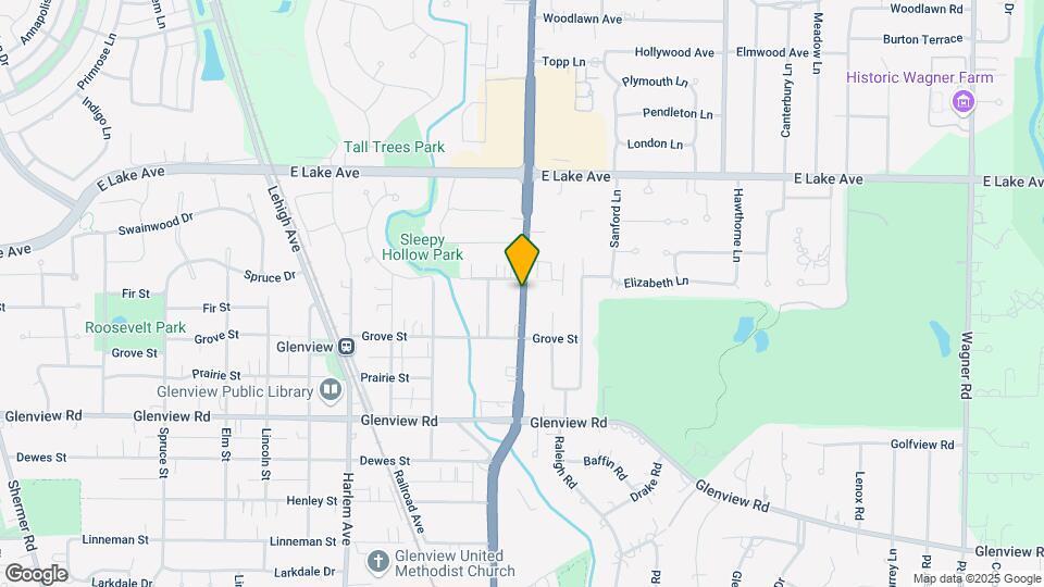 1202 Waukegan Rd Map and Location Details