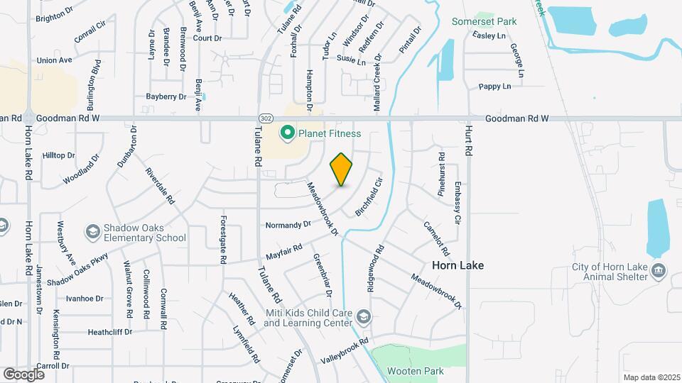 2895 Briarwood Dr Mapa y Detalles de la Ubicación