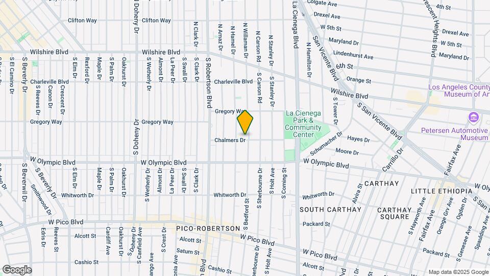 863 S Bedford St Mapa y Detalles de la Ubicación