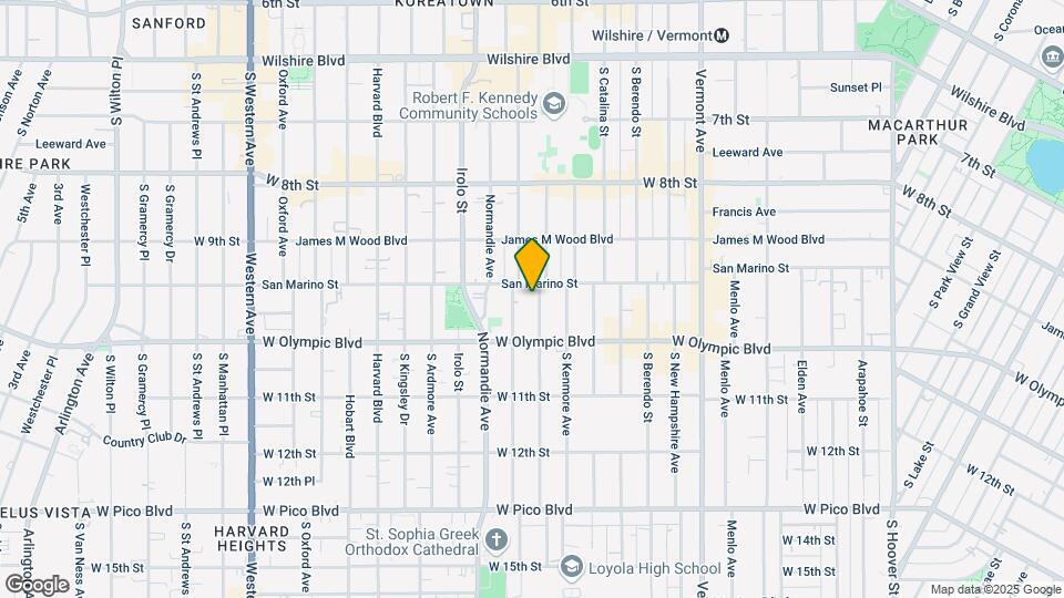 951-959 Fedora St Map and Location Details