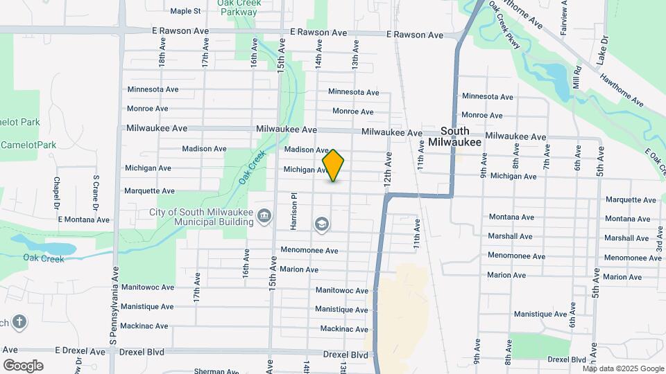 1316 Marquette Ave Map and Location Details