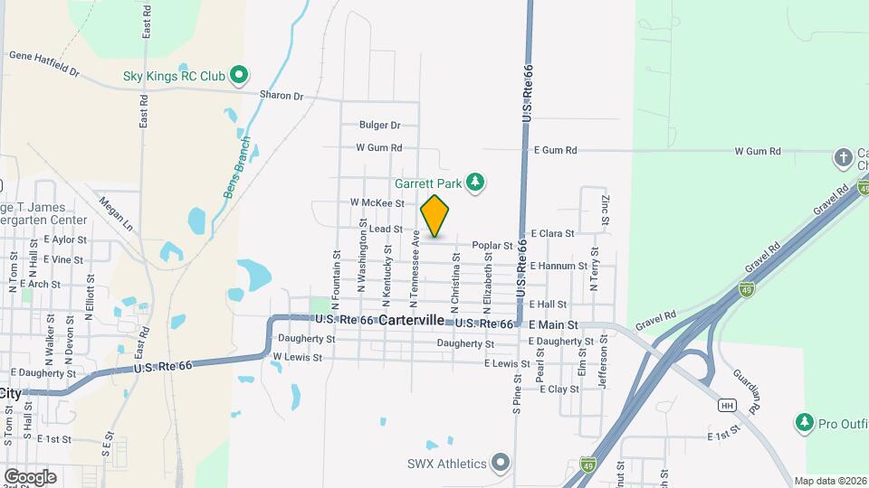 119 Poplar St Map and Location Details