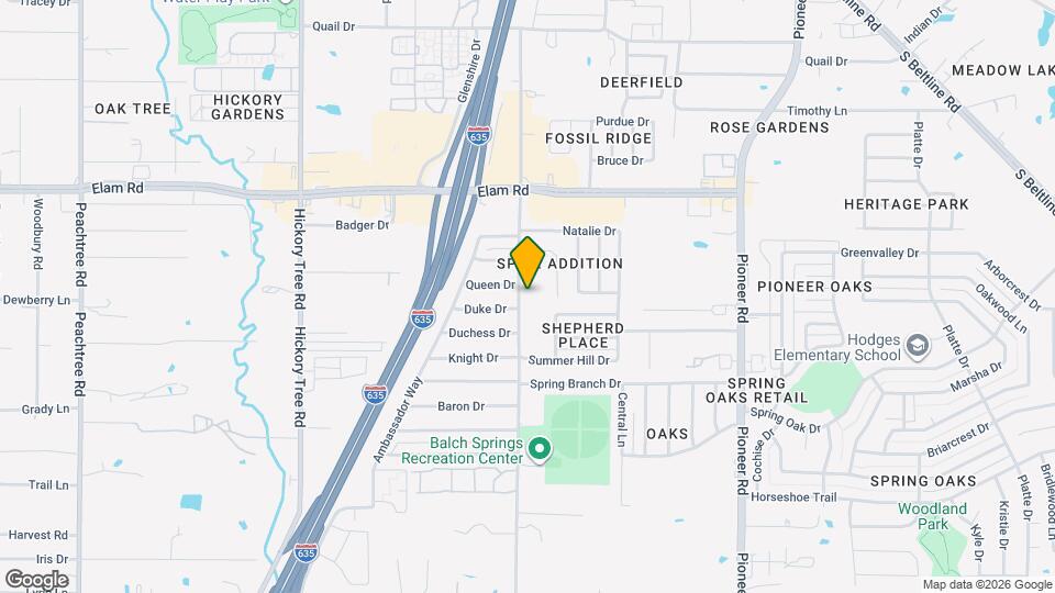 3916 Shepherd Ln Map and Location Details