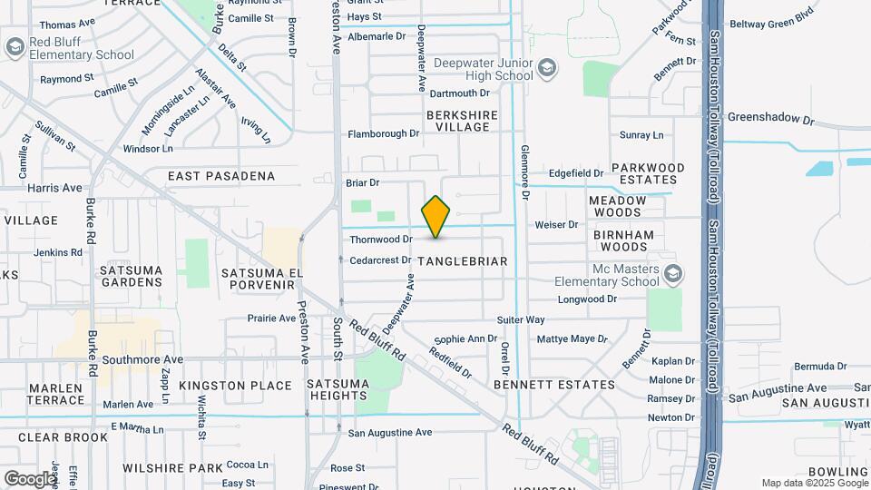 3212 Thornwood Dr Map and Location Details