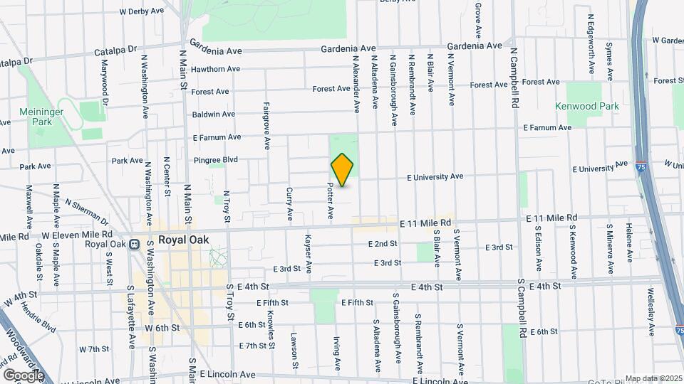 214 Potter Ave Mapa y Detalles de la Ubicación