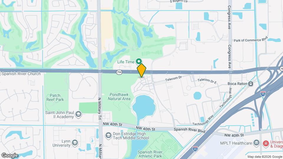 5022 NW 16th Way Map and Location Details