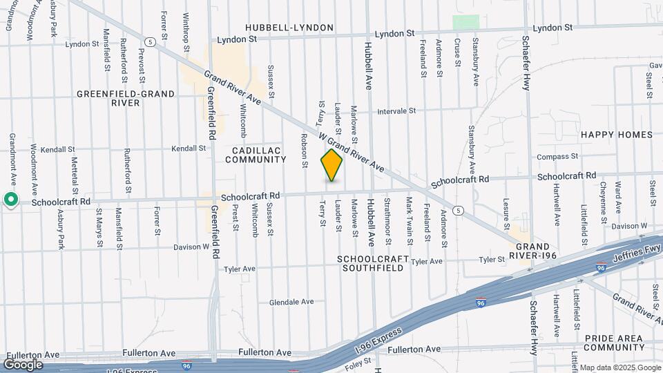 13918 Terry St Map and Location Details